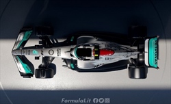 Mercedes, svelata la W13: tutte le immagini - Mercedes, svelata la W13: tutte le immagini