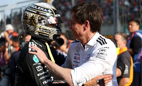 Mercedes, Toto Wolff: «Ottimo Russell, esperienza preziosa per Antonelli. Domani...»