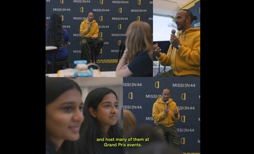 Mission 44, l’orgoglio di Hamilton: «Gli studenti si assicurano un lavoro in F1» - Mission 44, l’orgoglio di Hamilton: «Gli studenti si assicurano un lavoro in F1»