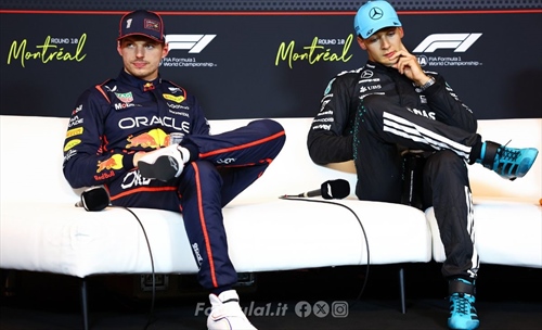 (non) C'eravamo tanto amati: Russell punzecchia Verstappen e accende la sfida
