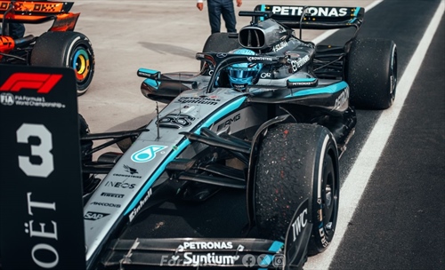 «Non è andata nel verso giusto» - La Mercedes fa un passo indietro e torna sul podio - «Non è andata nel verso giusto» La Mercedes fa un passo indietro e torna sul podio