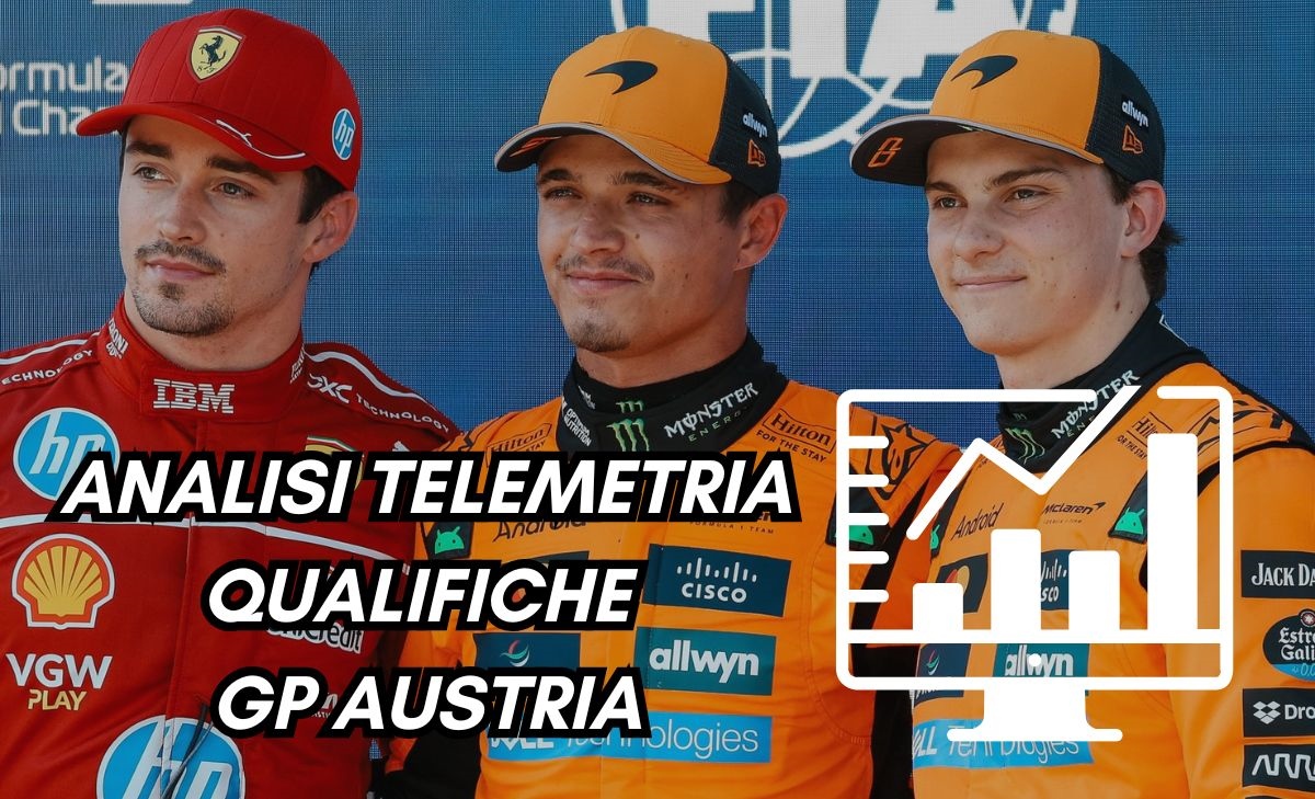 Norris di un altro pianeta, Leclerc bravo e fortunato: analisi telemetria GP Austria Norris di un altro pianeta, Leclerc bravo e fortunato: analisi telemetria GP Austria