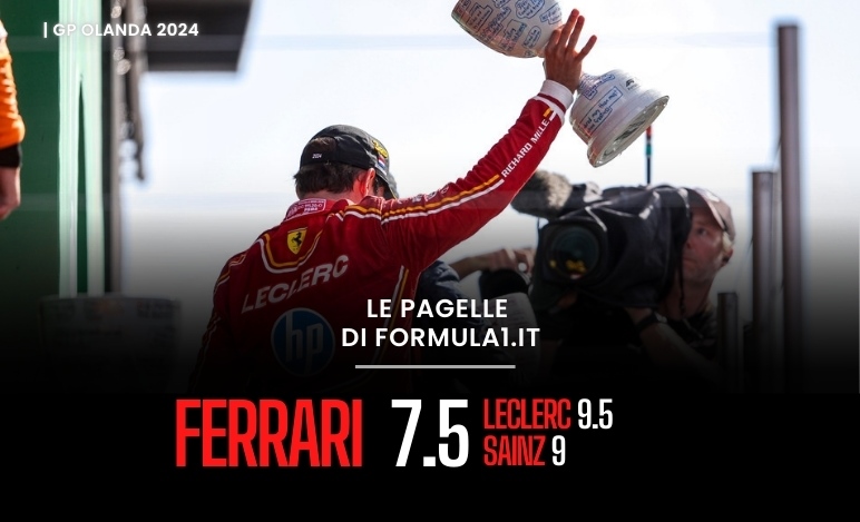 Norris domina a Zandvoort, Verstappen limita i danni. Ripresa Ferrari? Le pagelle del GP