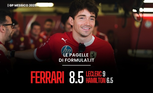 Norris domina in Messico, Ferrari pimpante. Verstappen rallenta: le pagelle del GP  - Norris domina in Messico, Ferrari pimpante. Verstappen rallenta: le pagelle del GP 