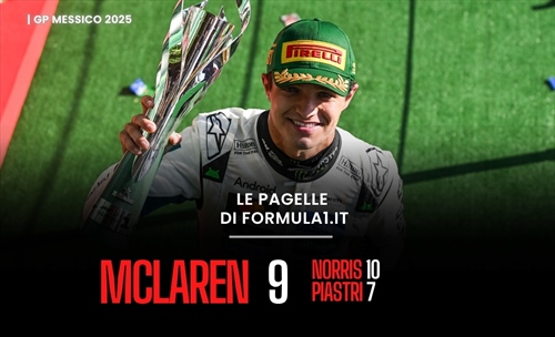 Norris domina in Messico, Ferrari pimpante. Verstappen rallenta: le pagelle del GP  - Norris domina in Messico, Ferrari pimpante. Verstappen rallenta: le pagelle del GP 