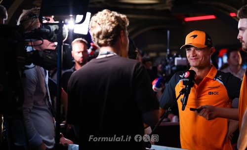 Norris e la sfida di Jeddah: «Sorpassare qui è impossibile. Contento se...»