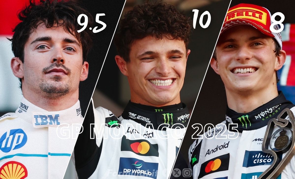 Norris entra nella leggenda vincendo a Monaco, Leclerc lotta di cuore: le pagelle del GP  Norris entra nella leggenda vincendo a Monaco, Leclerc lotta di cuore: le pagelle del GP