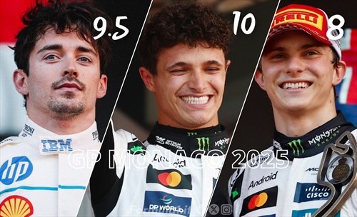 Norris entra nella leggenda vincendo a Monaco, Leclerc lotta di cuore: le pagelle del GP 