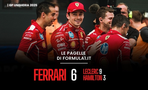 Norris opportunista a Budapest, McLaren fa 200. Problemi Ferrari: le pagelle del GP  - Norris opportunista a Budapest, McLaren fa 200. Problemi Ferrari: le pagelle del GP 