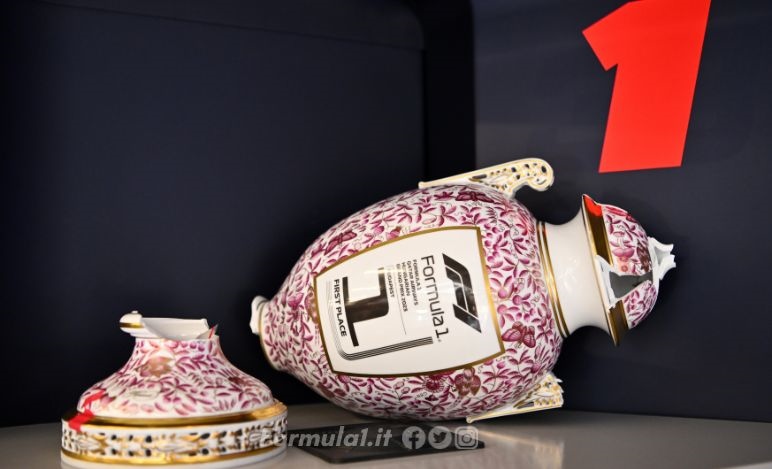 GP Ungheria, trofeo Verstappen