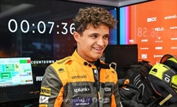 Norris sorpreso dal sostegno dei tifosi italiani a Monza: «Forse sono daltonici» - Norris sorpreso dal sostegno della tifoseria italiana a Monza: «Forse sono daltonici»