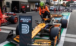 Norris sorride al terzo posto: «Ho fatto fatica, le Ferrari sono toste qui»