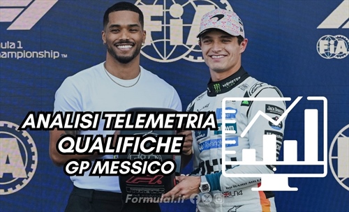 Norris sta vo-Lando. Ottima Ferrari, male Verstappen e Piastri: telemetria GP Messico