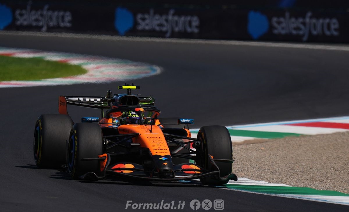 Norris tradito dai freni: «È stata dura, ma proverò a risalire»