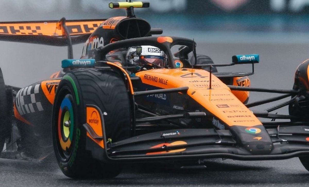 Norris vince una pazza Sprint Race a Miami. Hamilton gioca un jolly clamoroso