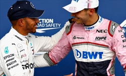 Ocon: «In Ferrari c'era un atmosfera incredibile per Hamilton»