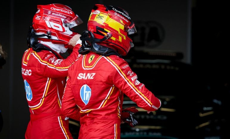 Ferrari, Leclerc infuriato con Sainz: il bruttissimo gesto a fine Sprint