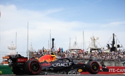Perez: «Sorpreso che Sainz mi sia venuto addosso, non potevamo lottare per la pole» - Perez: «Sorpreso che Sainz mi sia venuto addosso, non potevamo lottare per la pole»