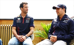 Pérez teme Ricciardo per il secondo sedile Red Bull? - Pérez teme Ricciardo per il secondo sedile Red Bull?