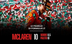 Piastri buona la prima, Verstappen crolla. Ferrari: segnali di vita? Le pagelle del GP  - Piastri buona la prima, Verstappen crolla. Ferrari: segnali di vita? Le pagelle del GP 