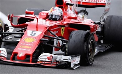 Pirelli ha concluso le indagini sul pneumatico di Vettel danneggiato a Silverstone - Pirelli ha concluso le indagini sul pneumatico di Vettel danneggiato a Silverstone