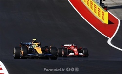 Pirelli - Prevalenza si Medie C3 durante la Sprint Race del GP USA 2024