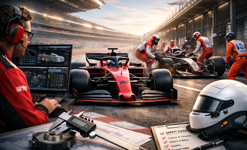 Precisione e Sicurezza nel Motorsport: Lezioni dalla Formula 1