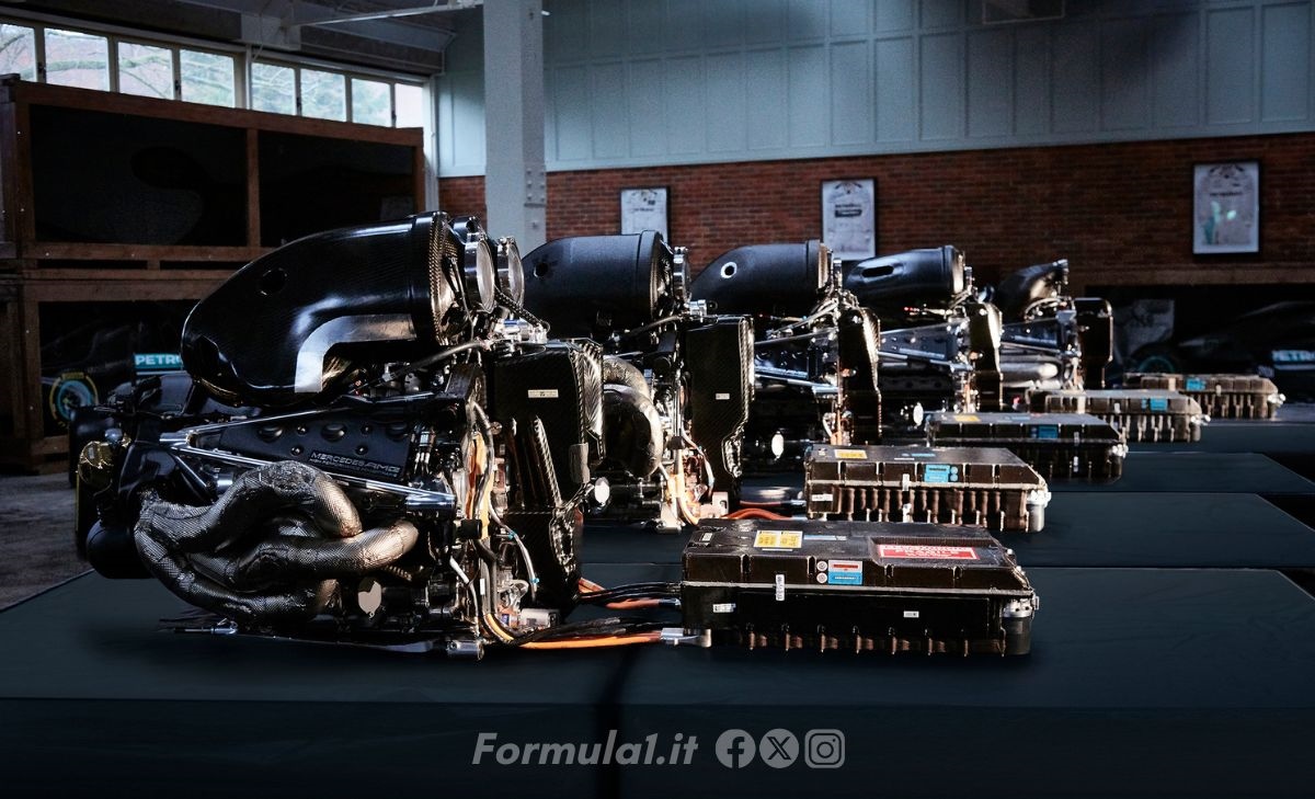 Mercedes, power unit