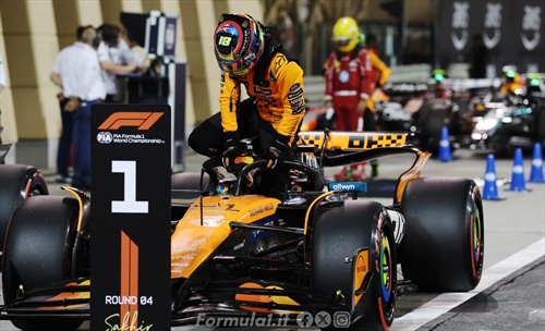 Qualifica Bahrain, Piastri: « Mi sono sentito a mio agio in macchina»