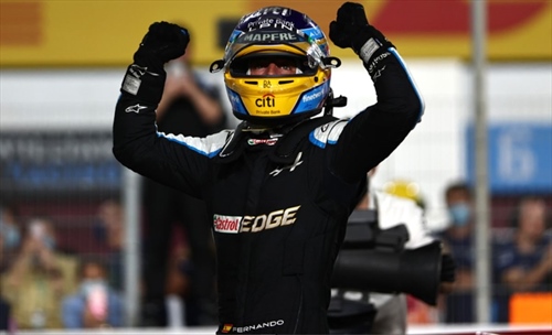 Quando Alonso tornò sul podio dopo 7 anni: Qatar 2021