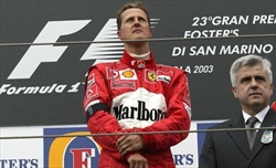 Quando Schumacher vinse in memoria della madre: Imola 2003 - Quando Schumacher vinse in memoria della madre: Imola 2003