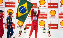 Quando Senna rischiò di svenire sul podio: Brasile 1991