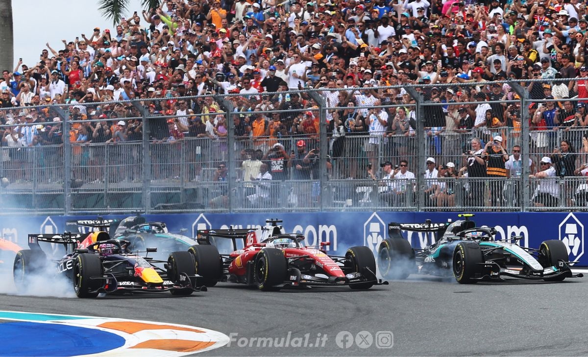 Red Bull, Ferrari, Mercedes