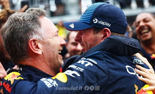 Red Bull - Addio Horner, il messaggio di Verstappen: «Dalla prima vittoria al Mondiale. Grazie Christian»