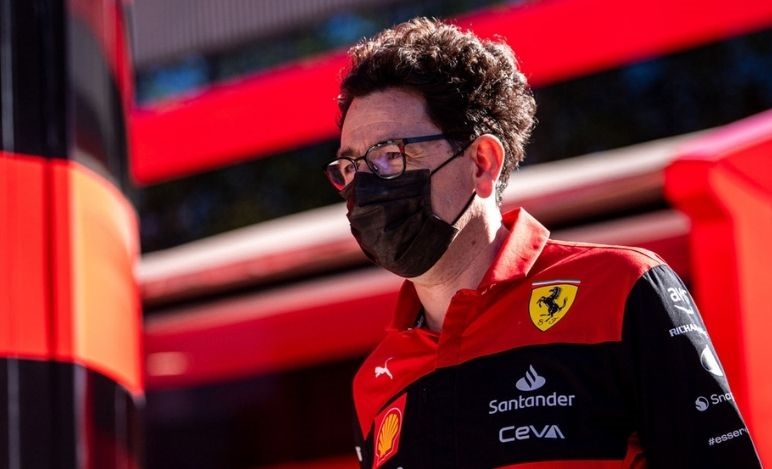 Mattia Binotto, team principal Ferrari, GP Imola 2022