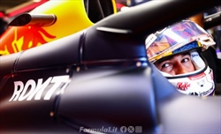 Red Bull, Perez al termine del venerdì: «Bene sul bagnato. Gomme slick un'incognita»