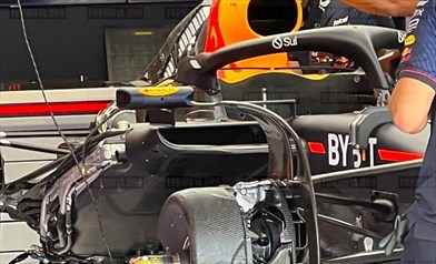 Red Bull, RB19 estrema a Budapest: miniaturizzate le bocche dei radiatori