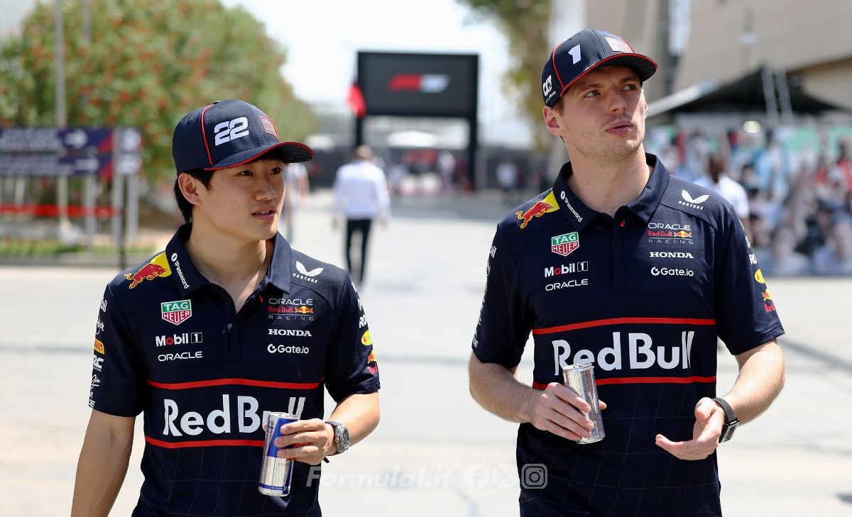 Tsunoda, Verstappen