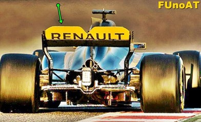 RENAULT RS17: l'ala mobile maggiorata va contro l'articolo 3.6.2 del Regolamento Tecnico - RENAULT RS17: l'ala mobile maggiorata va contro l'articolo 3.6.2 del Regolamento Tecnico