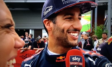 Ricciardo e quel vaffa a Verstappen - Ricciardo e quel vaffa a Verstappen