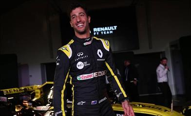 Ricciardo, non mi piace vedermi al nono posto
