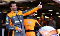 Ricciardo, può tornare una sua caratteristica di guida grazie agli aggiornamenti alla MCL36