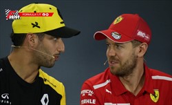 Ricciardo vuole il casco di Vettel
