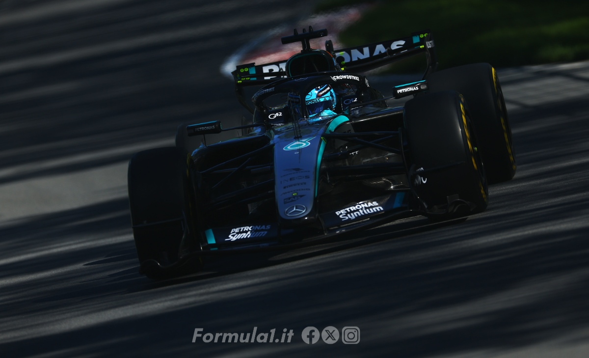 Russell: «Battaglia con Kimi molto bella. Sono contento di essere tornato»