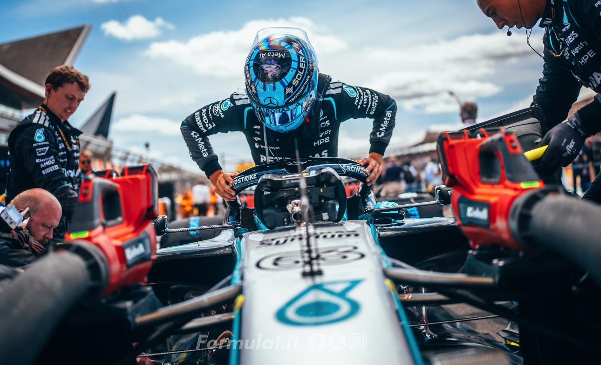Russell, che sollievo: «Le difficoltà Mercedes non erano colpa mia»