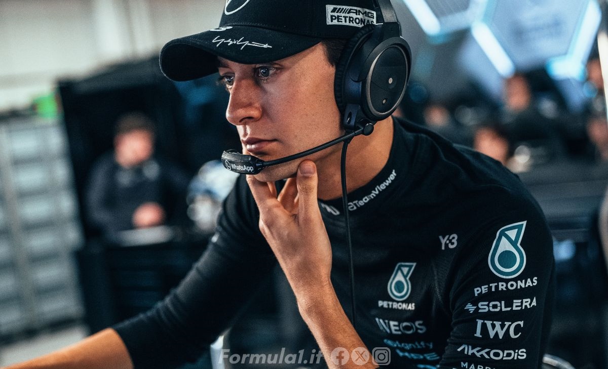 Russell favorito nel mondiale? Il pilota Mercedes gela gli entusiasmi 