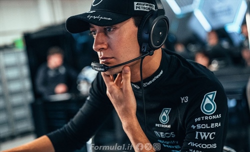 Russell favorito nel mondiale? Il pilota Mercedes gela gli entusiasmi 