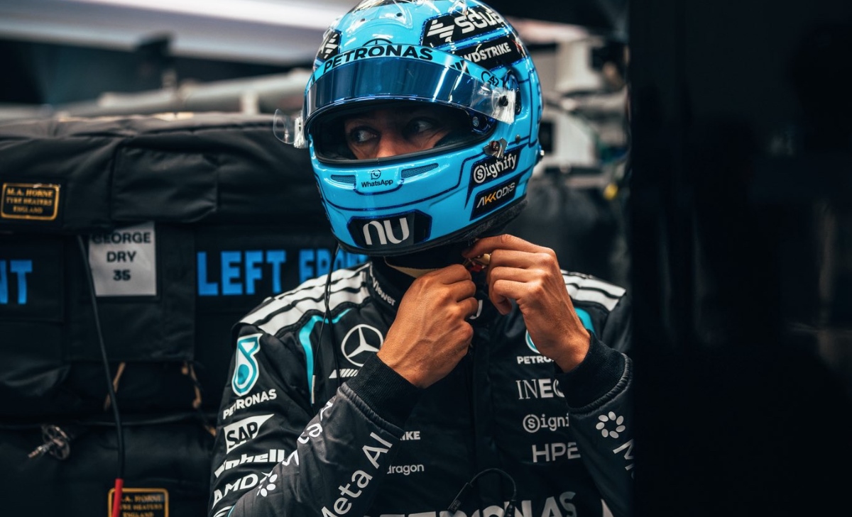 Russell, weekend da dimenticare: contatto con Hamilton e ritiro al quinto giro
