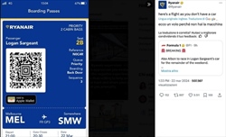 Ryanair sfotte la Williams e poi cancella il post: «Logan visto che non hai un'auto...» - Ryanair sfotte la Williams e poi cancella il post: «Logan visto che non hai un'auto...»
