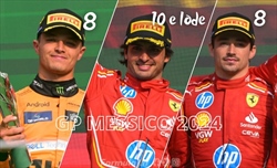 Sainz dominatore in Messico, ora la Ferrari sogna. Verstappen nervoso: le pagelle del GP 